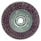 Weiler 4" Polyflex Face Wheel, Encapsulated, .014" Steel Fill, 5/8"-11 UNC 35416 - alternate 3